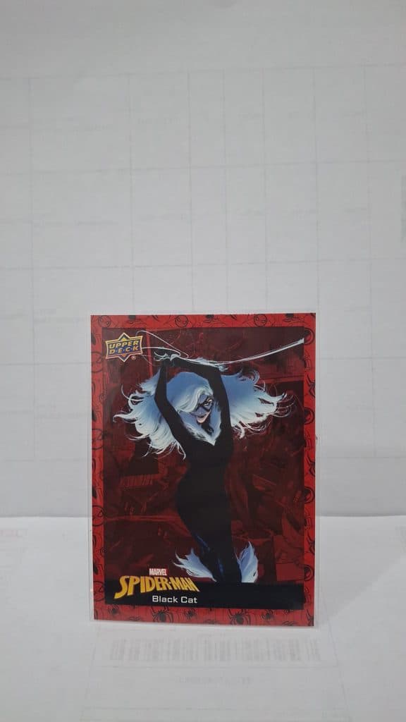 Marvel Spiderman - Upper Deck 2024 - 37 - Black Cat Red Foil
