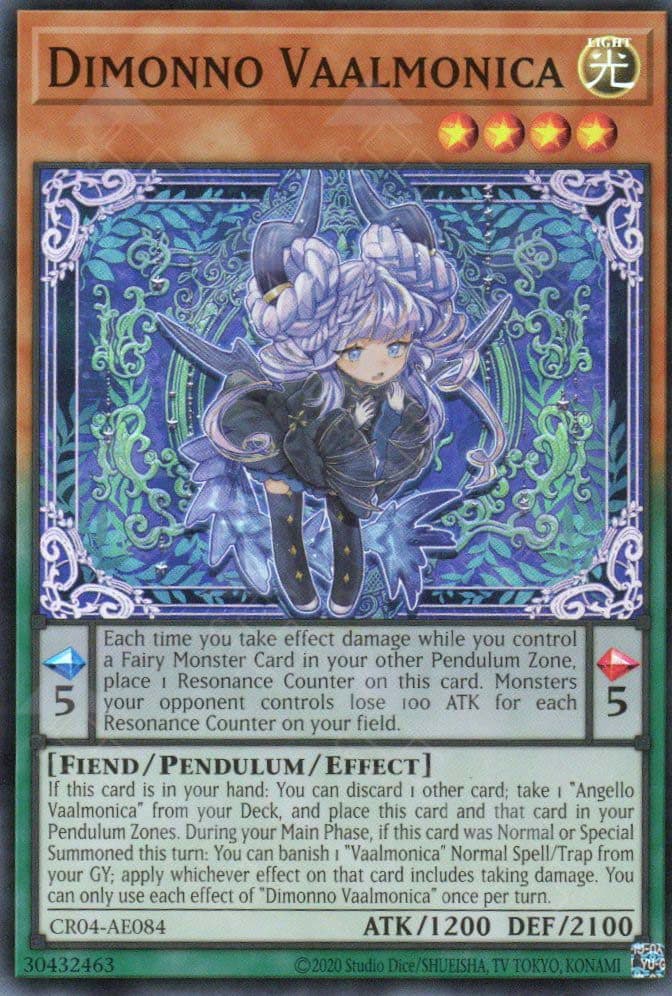 YU GI OH AE - Single Card - CR04-AE084 Dimonno Vaalmonica (SR)