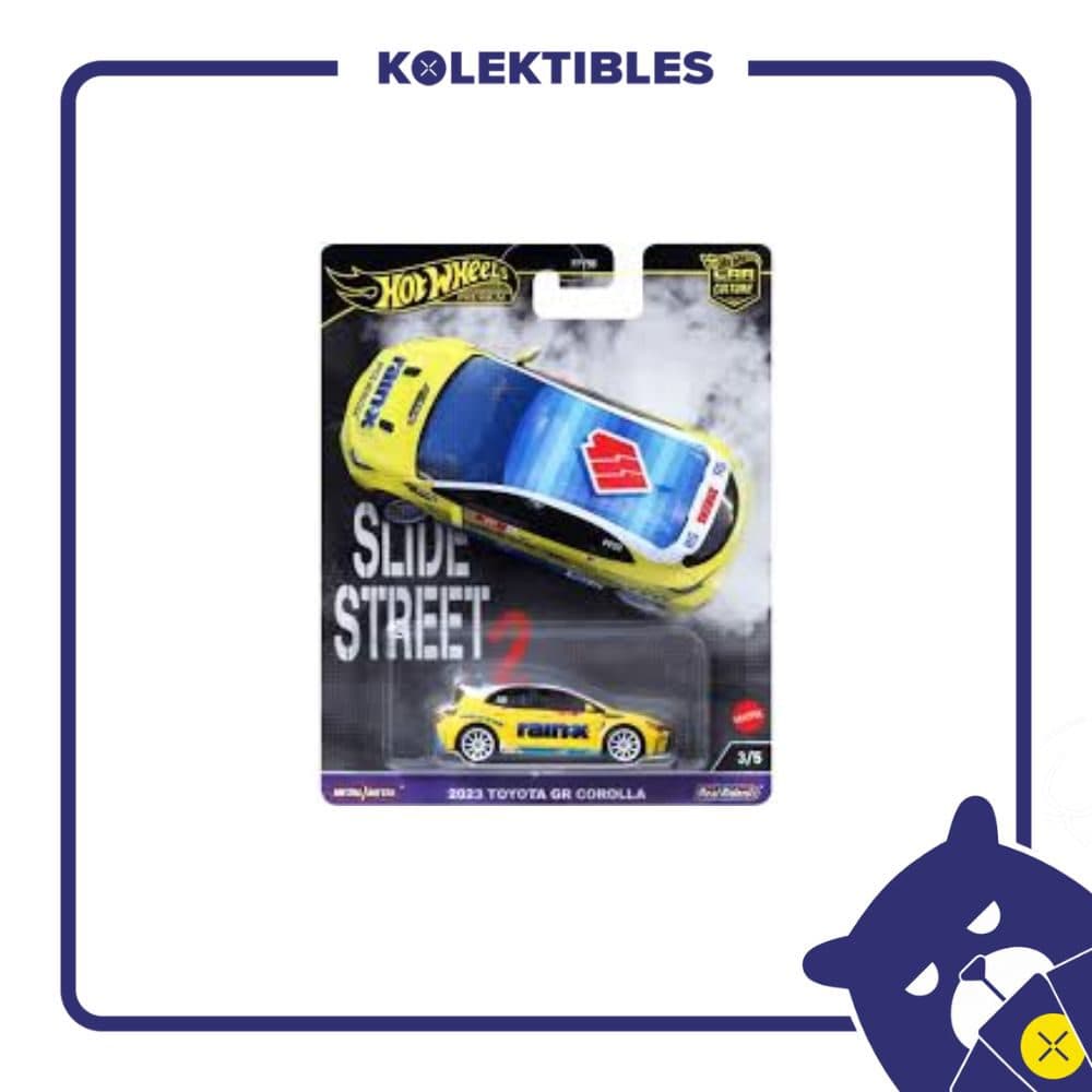 Hot Wheels Premium Car Culture Slide Street 2 – 2023 Toyota GR Corolla 01/159/07/22/190