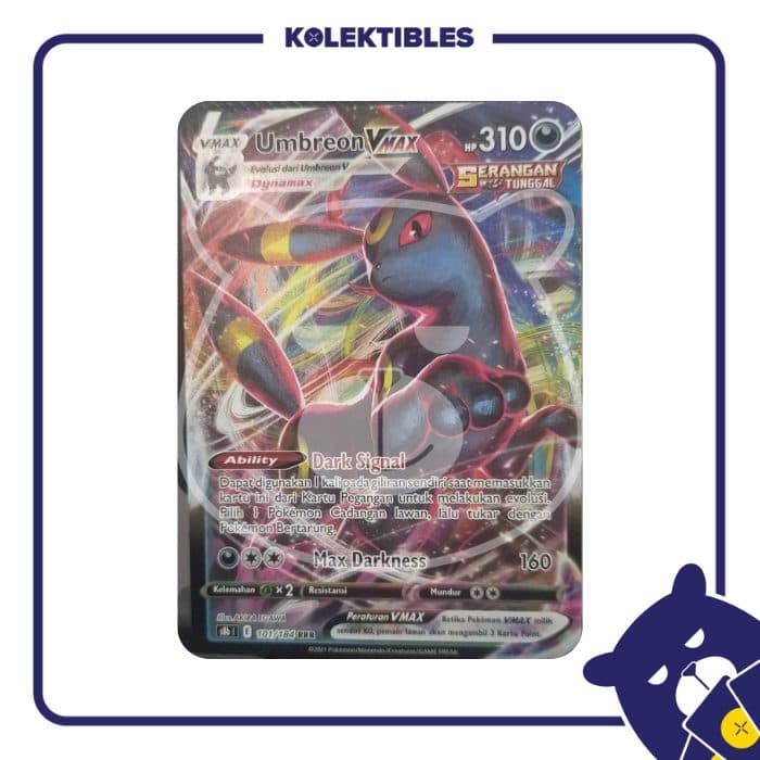 POKEMON INDONESIA - S6a - 048/069 RRR - Umbreon VMAX 01/123/02/11/115