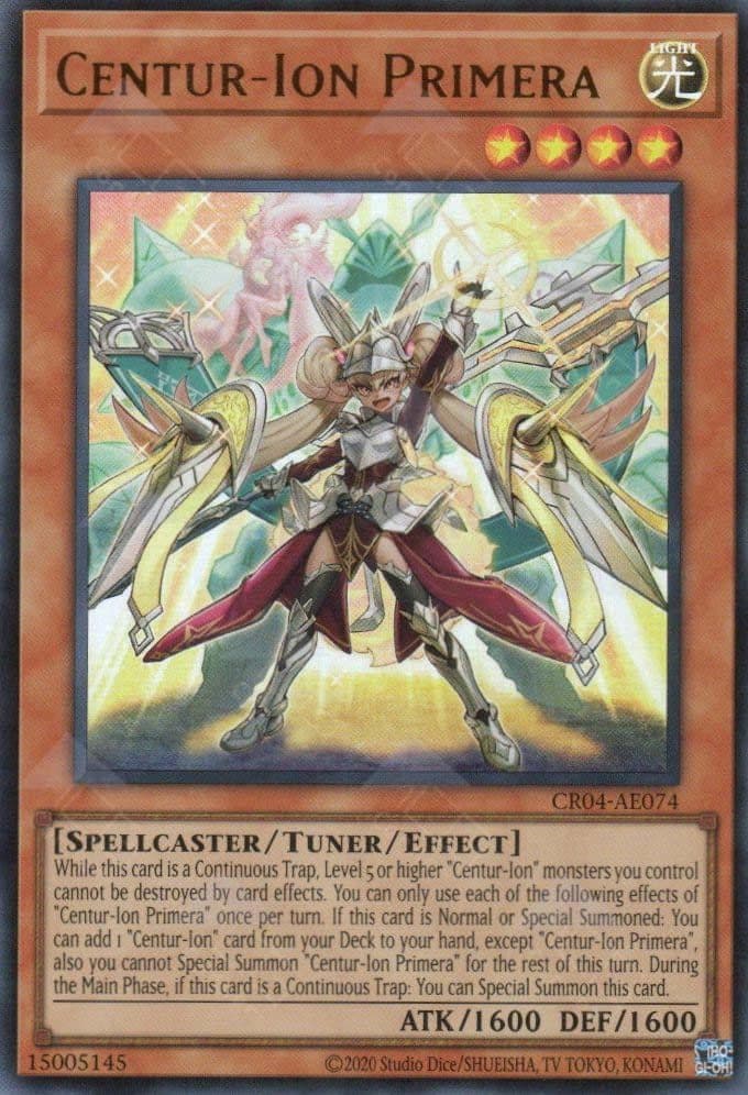 YU GI OH AE – CR04-AE074 Centur-Ion Primera UR