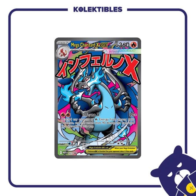 Pokemon English - MEP EN 023 - Mega Charizard X EX