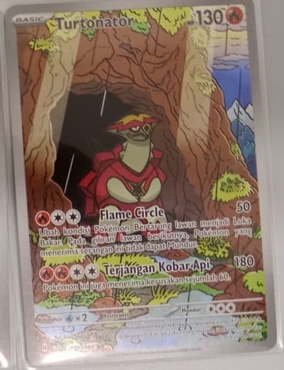 POKEMON INDONESIA SV7s - 171/166 AR - Turtonator