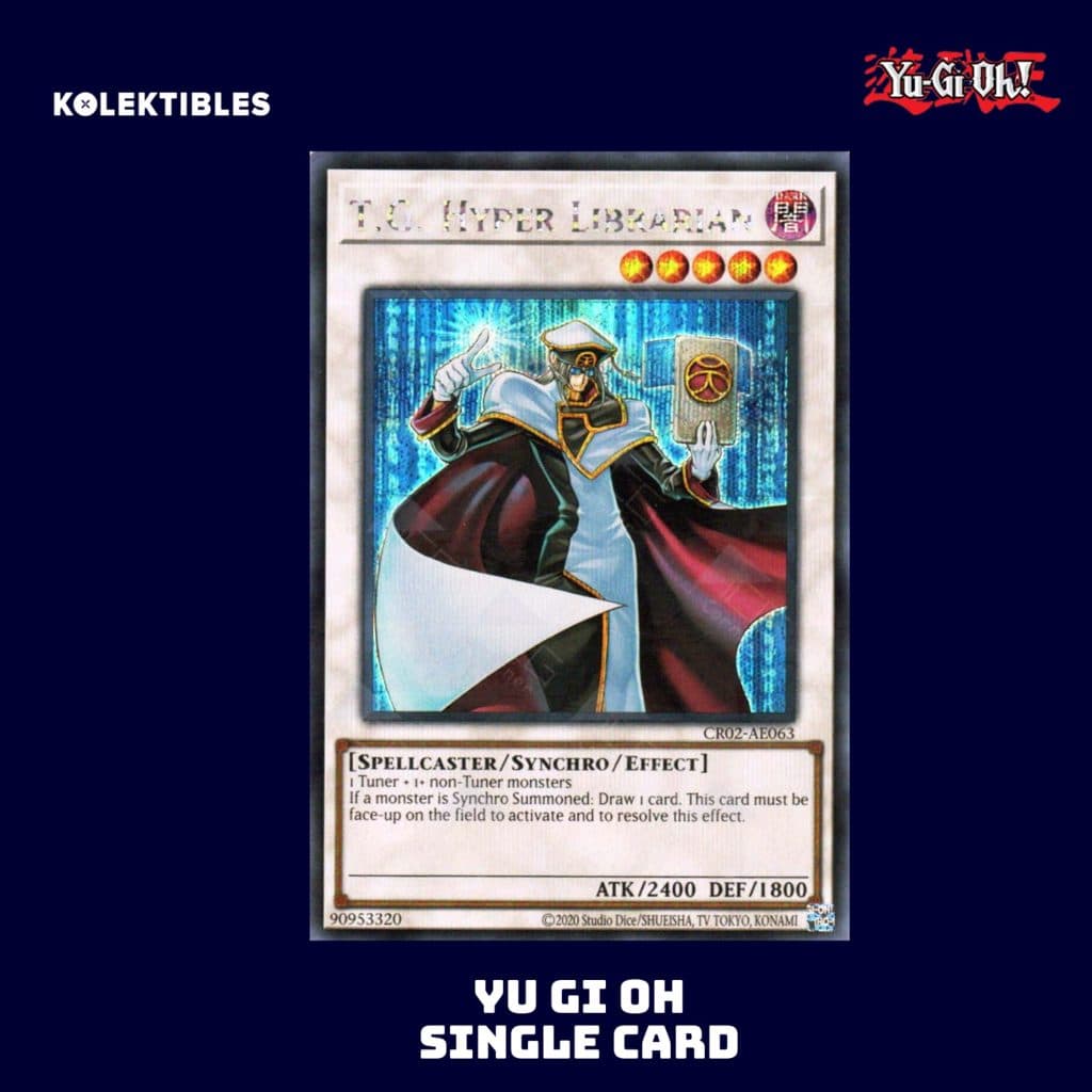 YU GI OH AE - CR02-AE063 T.G. Hyper Librarian SER