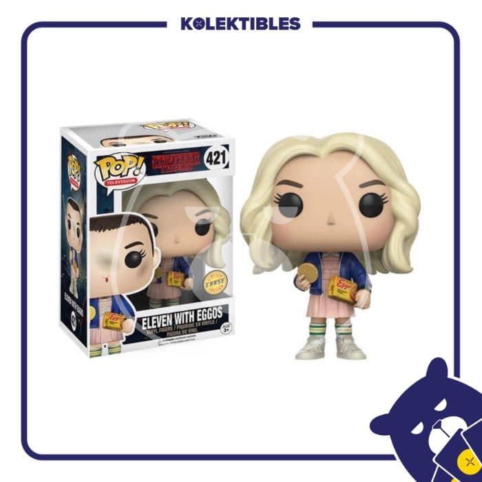 Funko POP! Stranger Things – 421 Eleven with Eggos Chase 01/04/011/30/195