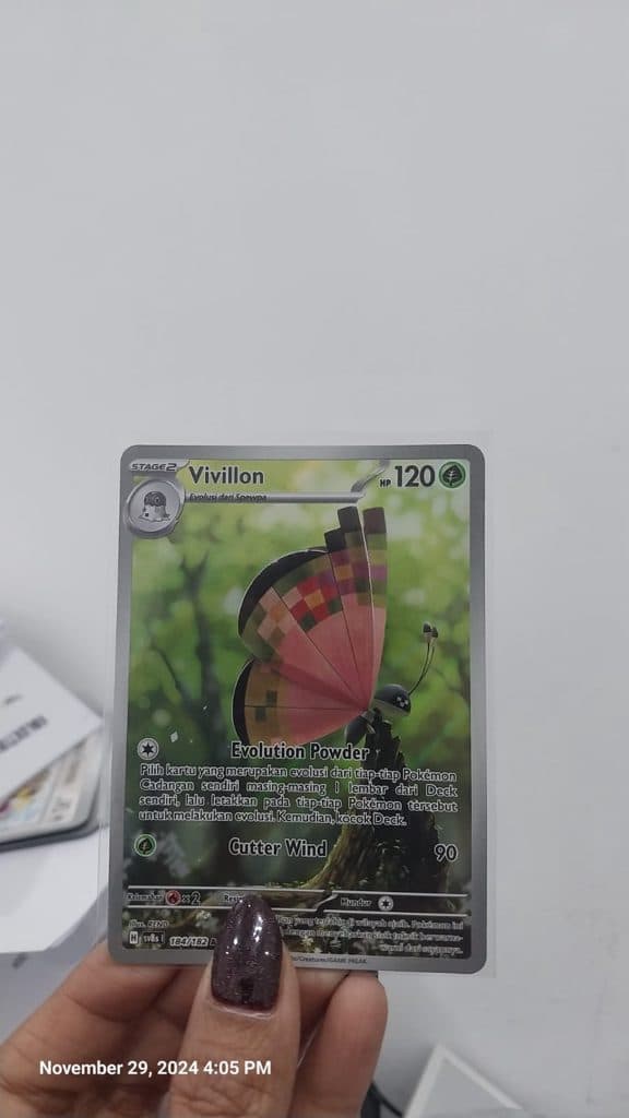 POKEMON INDONESIA - Sv8s Vivillon 184/182 AR