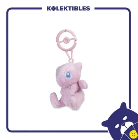 Plush Keychain - Mew Adventure Partners 01/290/032/11/111