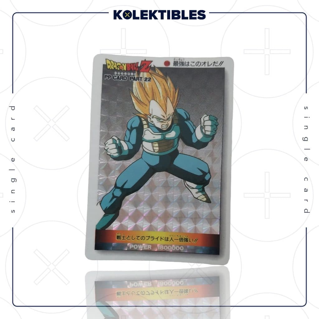 Vintage Card - Dragon Ball Z Holo - Vegeta Original Rare 939/1993