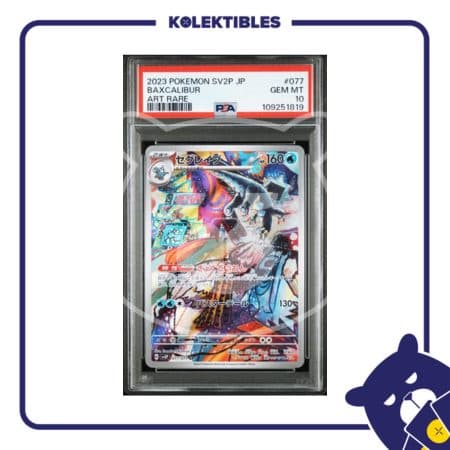 Baxcalibur 077 AR - Pokemon SV2P 2023 Japan - PSA 10