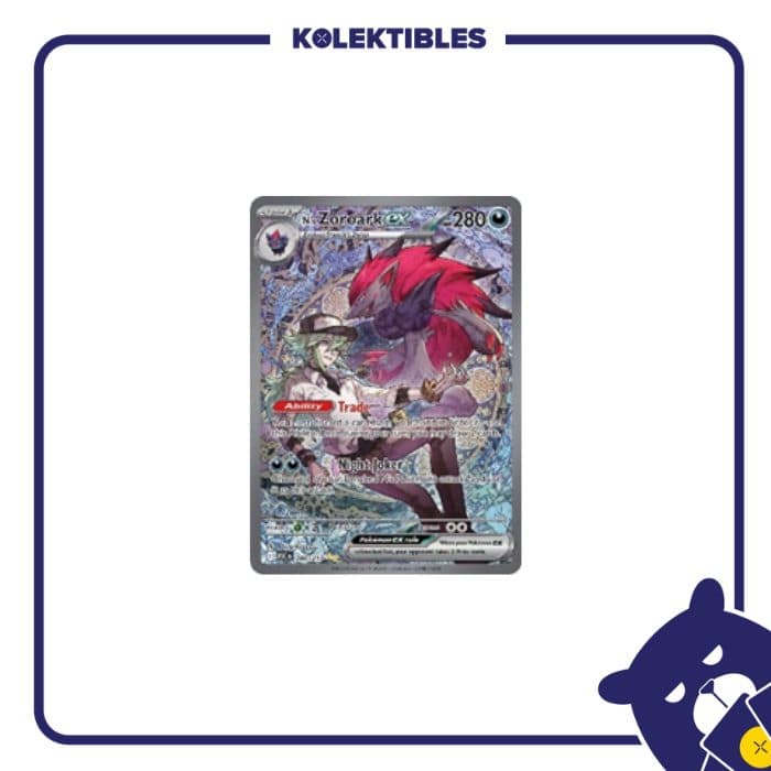 Pokemon English – ASC En 286/217 N’s Zoroark Ex 01/275/02/11/112