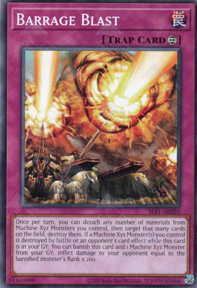 YU GI OH AE - SLF1-AE020 Barrage Blast (N)