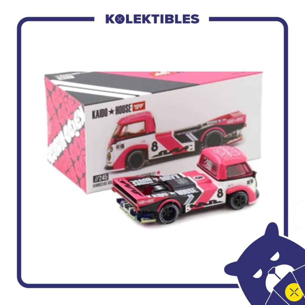 Kaido House Mini GT – 245 Volkswagen T1 Kaido Radvan V1 (Pink / White) 01/159/07/22/190