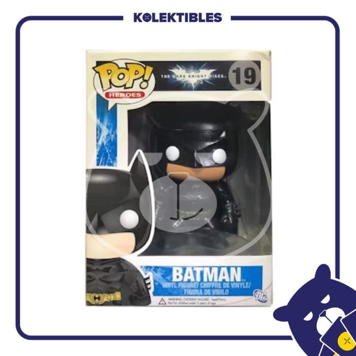 Funko POP! DC Universe – 19 Batman Blue Box 01/04/011/30/195