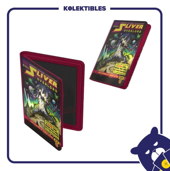 Ultimate Guard - ZipFolio 360 - 18 Pocket XenoSkin MTG Tarkir Eternities - Sliver Overlord