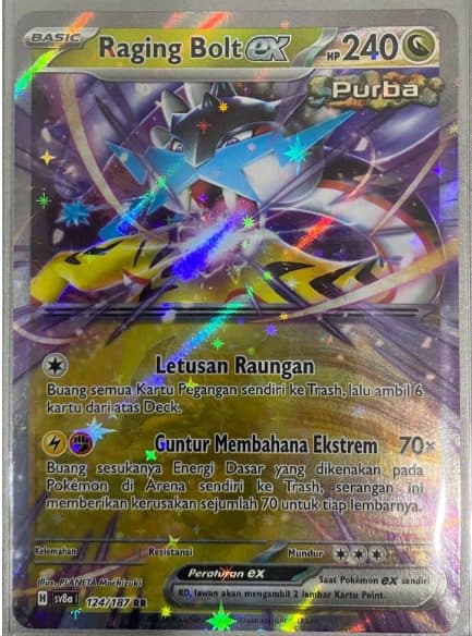 POKEMON INDONESIA – Sv8a Raging Bolt Ex 124/187 RR