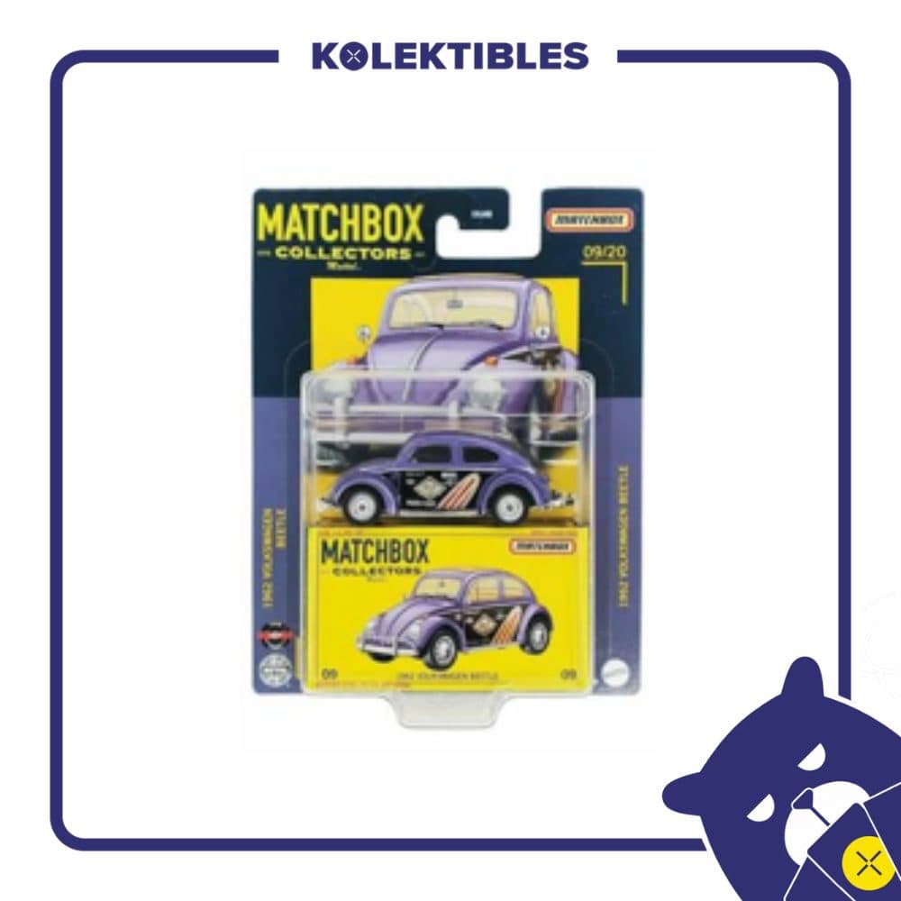 Matchbox Collectors - 1962 Volkswagen Beetle (Purple) 01/159/07/22/190