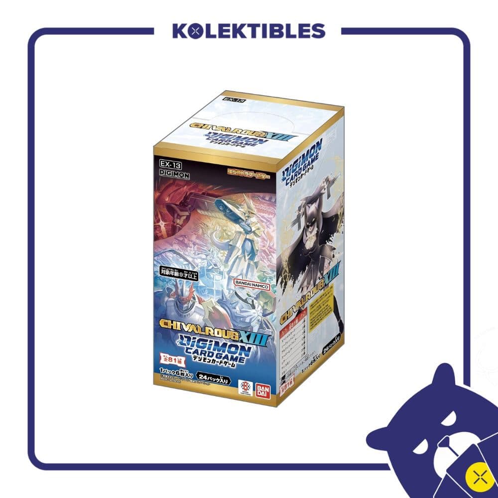 Digimon Japan - Sealed Box - EX 13 - Chivalrous XIII