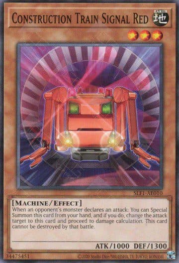 YU GI OH AE - SLF1-AE010 Construction Train Signal Red (N)