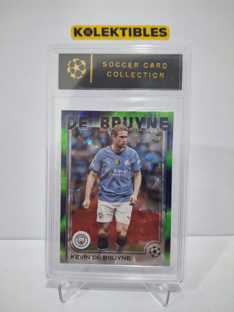 Soccer Card Collection - Kevin De Bruyne Holo - Midfielder - Manchester City 01/138/02/20/188