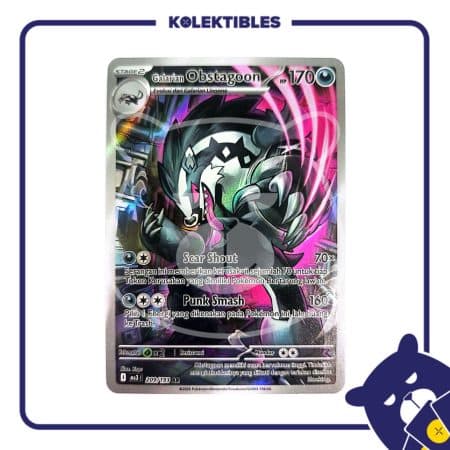 Pokemon Indonesia – MA3 209/ 193 AR Galarian Obstagoon