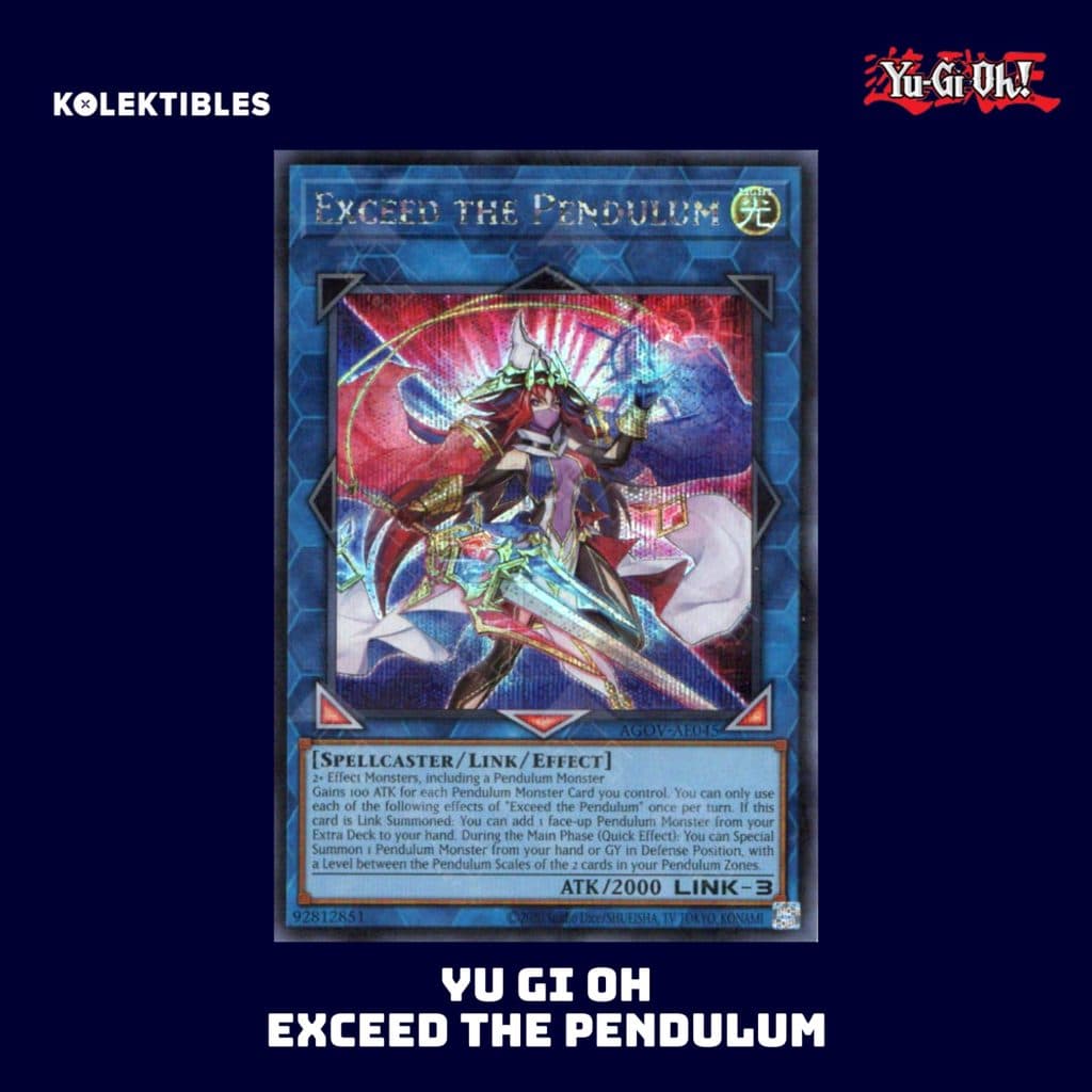 YU GI OH AE - AGOV-AE045 - Exceed The Pendulum SER