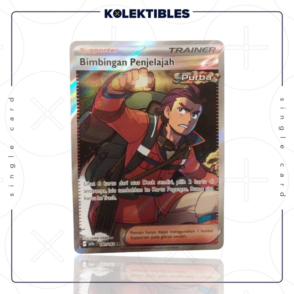 POKEMON INDONESIA - Sv5s Paradoks Andalan - Bimbingan Penjelajah 181/142 SR
