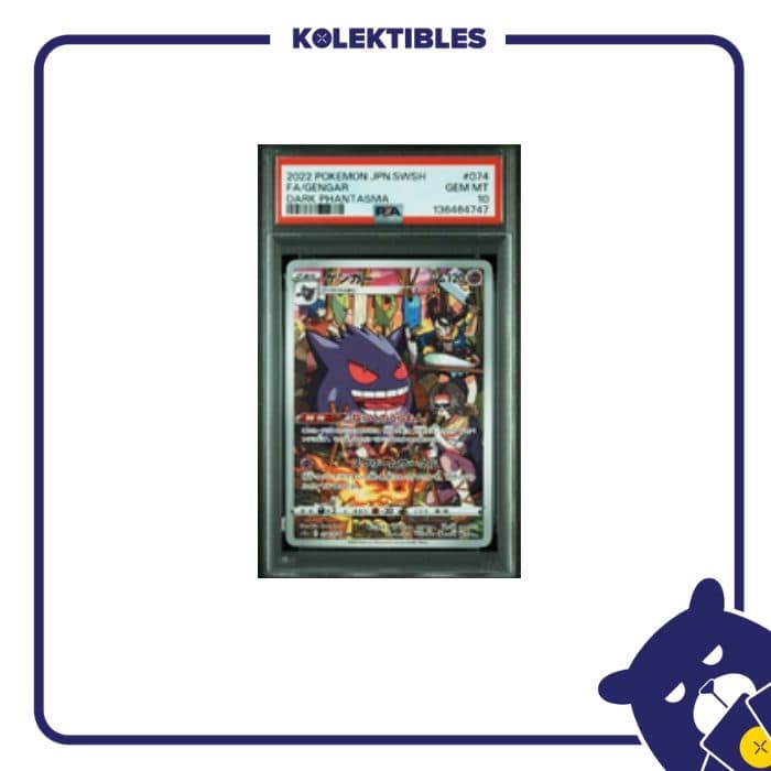 Gengar 074 – Pokemon Japan 2022 – PSA 10 136464747 01/200/26/11/115