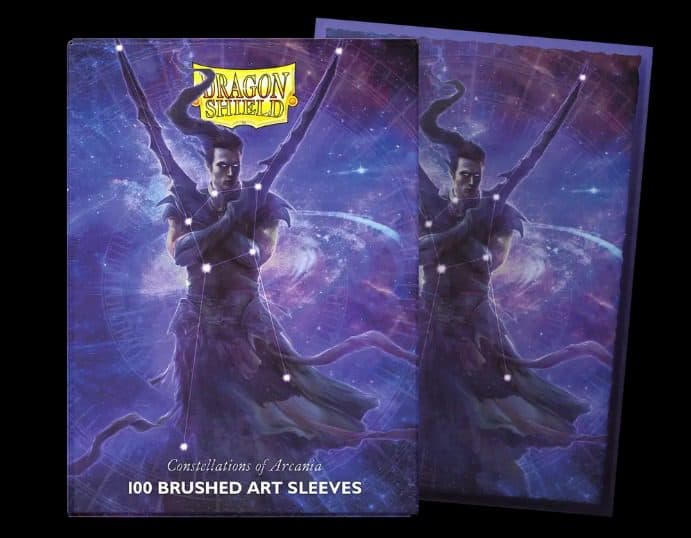 DRAGON SHIELD - 100 STD Brushed Art Sleeves - Constellations Alaric