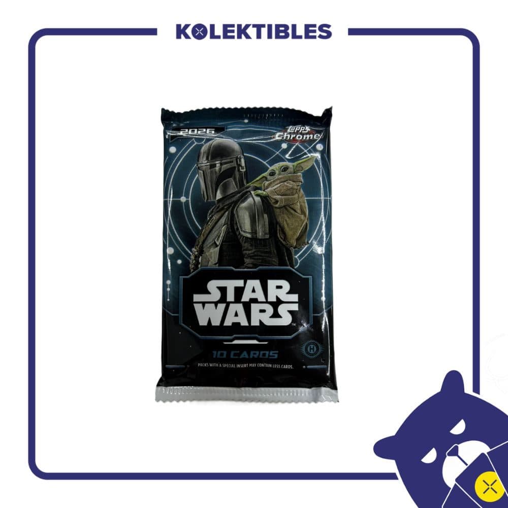 Topps – Chrome Value Booster Pack – 2026 Star Wars