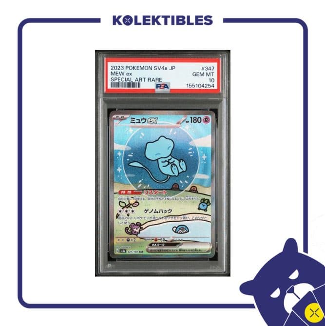 Mew EX 347 SAR – Pokemon SV4a 2023 Japan - PSA 10 - 01/004/02/11/113