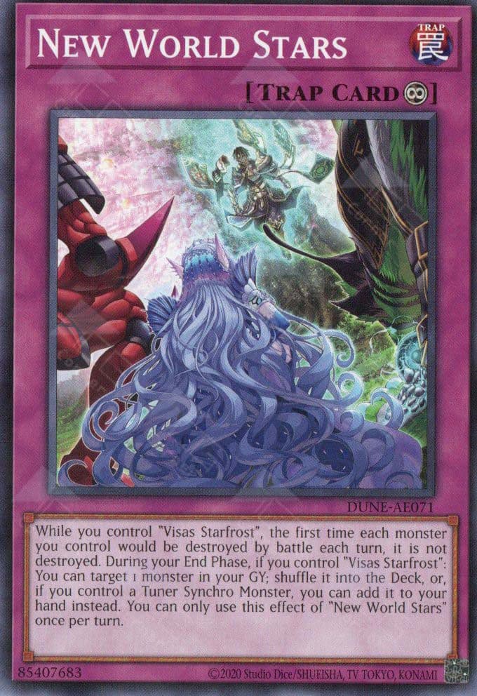 YU GI OH AE - Single Card - DUNE-AE071 New World Stars (N)