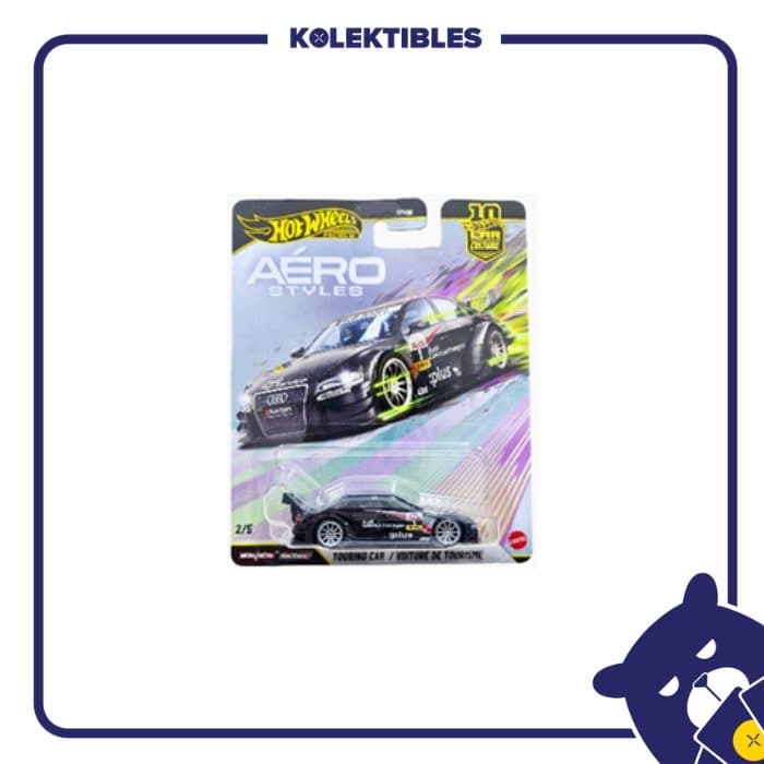 Hotwheels Premium – AERO Styles 2008 Audi A4 Touring Car/Voiture De Tourisme 01/159/07/22/190