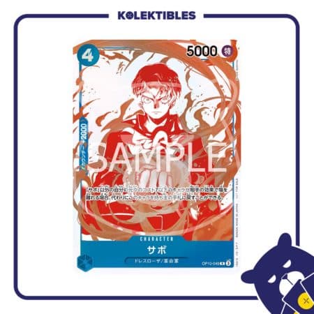 One Piece Japan - OP10-049 R - Sabo - 3rd Anniversary! Treasure Campaign Pack
