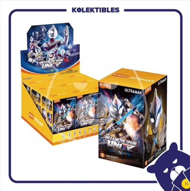 Blokees Blind Box - Ultraman GVS-02 - Unleash the Spark of Unity