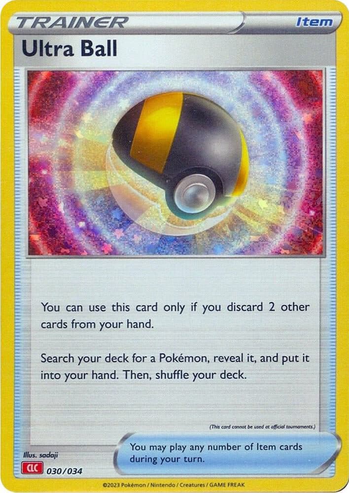 Pokemon Classic Collection 030/034 CLC – Ultra Ball HOLOFOIL