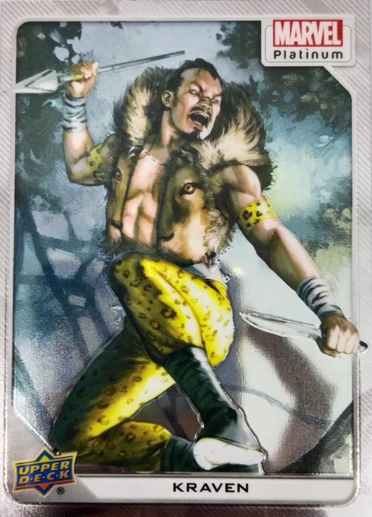 MARVEL PLATINUM – Kraven 01/002/04/15/155