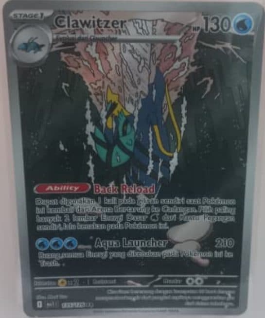 Pokemon Indonesia - MA1 AR - Clawitzer