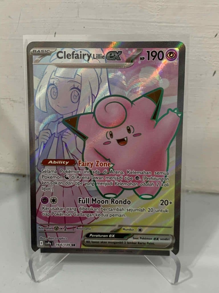 POKEMON INDONESIA - Sv9s 164/139 SR Clefairy Lillie EX