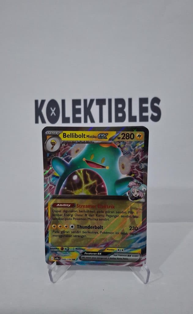 POKEMON INDONESIA - SV9S - 046/139 RR - Bellibolt Mistika EX.