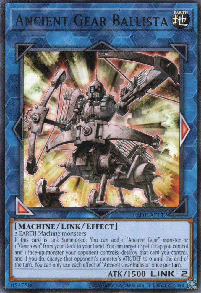 YU GI OH AE - Single Card - LEDE-AE112 Ancient Gear Ballista (R)