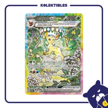 Pokemon Indonesia - SV8a 200/187 SAR - Leafeon EX