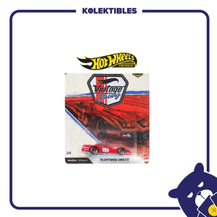 Hotwheels Premium – Vintage Racing ’76 Greenwood Corvette 01/159/07/22/190