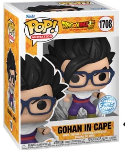 Dragon Ball Z - Gohan in Cape w/CH (MT) #1708 - Funko