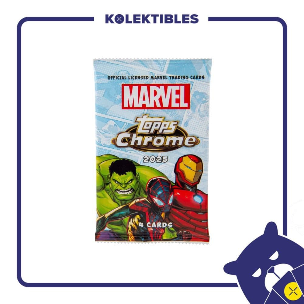 Topps – Chrome Value Booster Pack – 2025 Marvel Comics