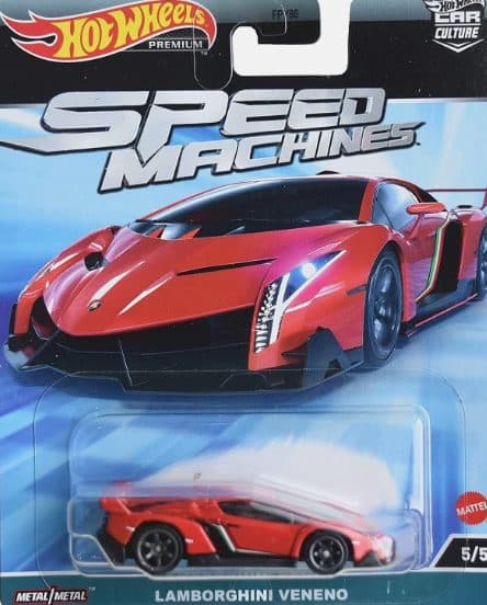Hot Wheels – Lamborghini Veneno Speed Machines 01/133/07/22/190