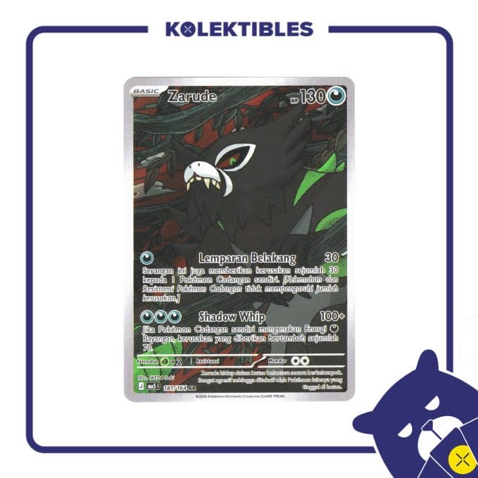 Pokemon Indonesia - MA5 181/164 AR - Zarude