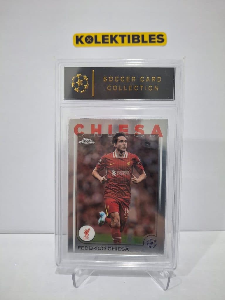 Soccer Card Collection - Federico Chiesa - Forward - Liverpool FC 01/138/02/20/188