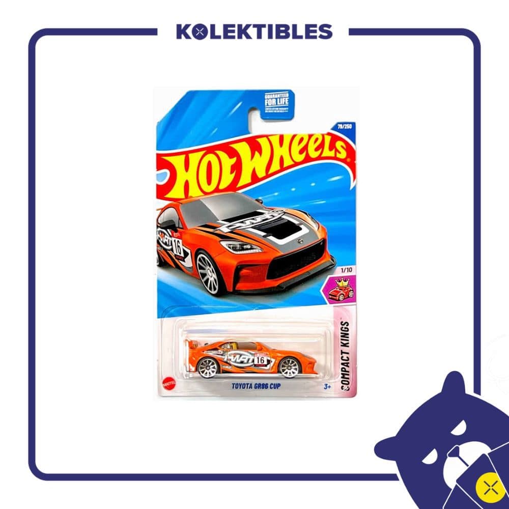 Hot Wheels – Toyota GR86 Cup (Orange) 01/169/07/22/190