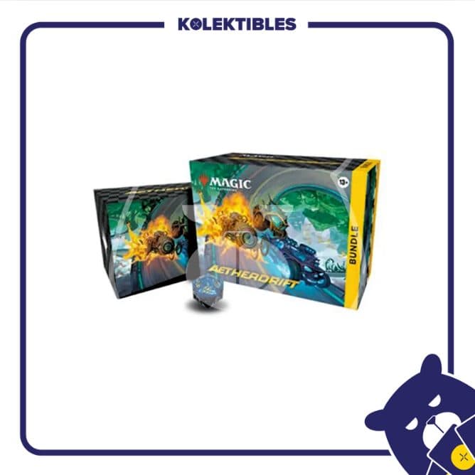 Magic: The Gathering – Aetherdrift – Oversized Spindown Life Counter & Deck Box only