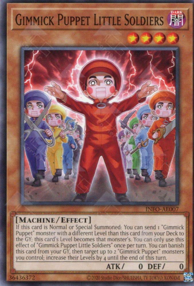 YU GI OH OH - INFO-AE007 Gimmick Puppet Little Soldiers (N)